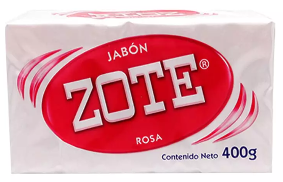ZOTE EN BARRA ROSA 